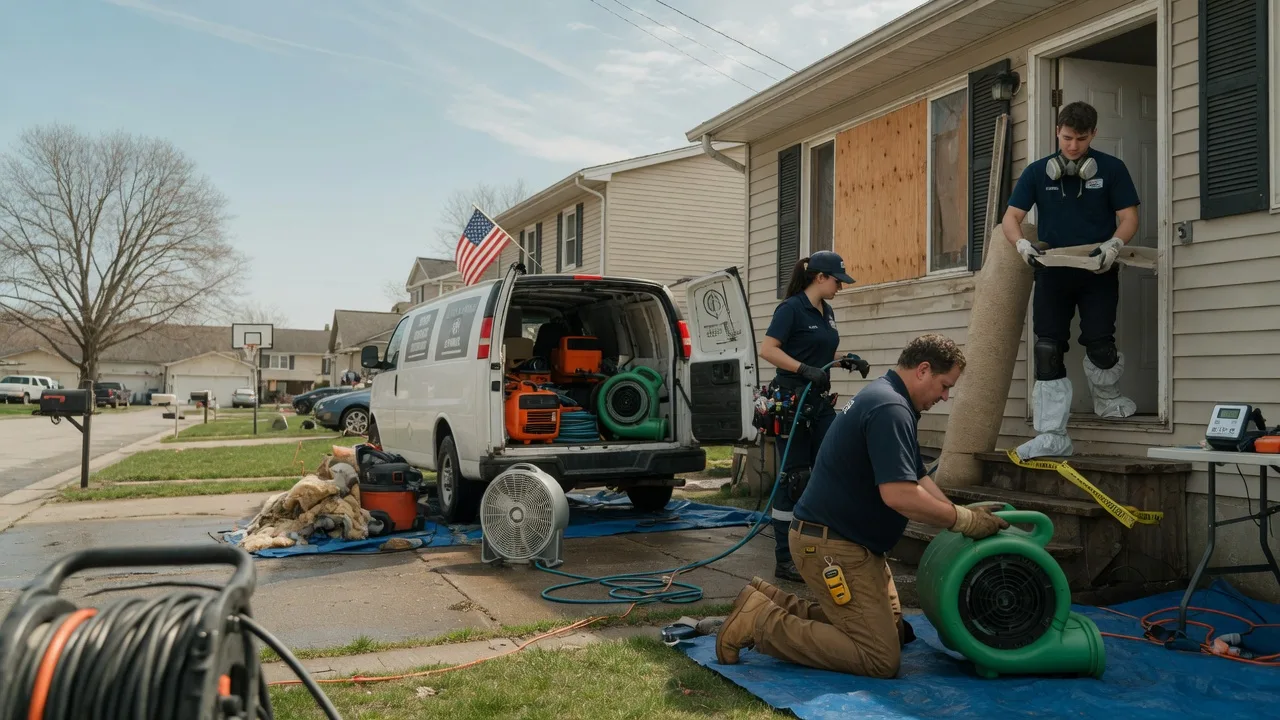 Water Damage Restoration in Flowood, MS near me